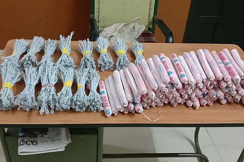 Explosives seized from train passenger in Kozhikode