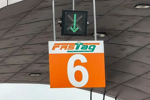 FASTag lane