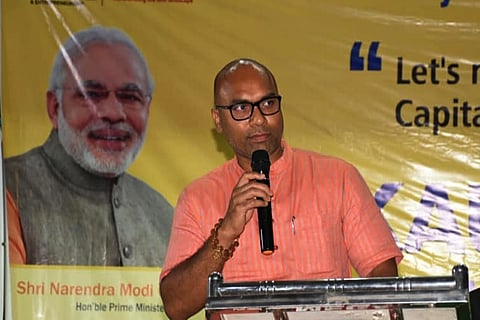 Nizamabad farmers protest as BJP MP betrays poll promise of setting up Turmeric Board