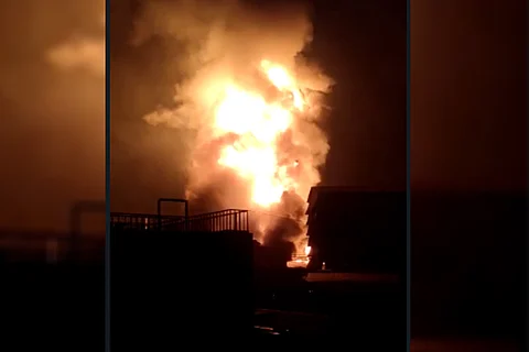 Fire outbreak in Edayar factory