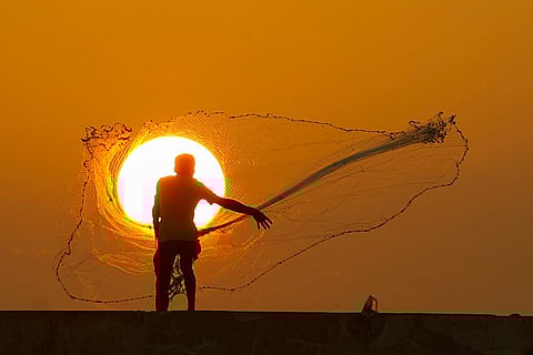 Representative image of a fisherman