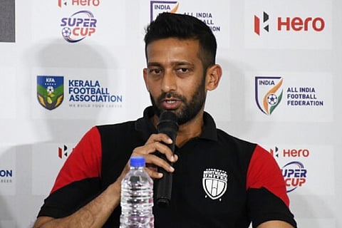 NorthEast head coach Floyd Pinto