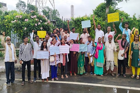Citizens protest the tabling of Forest (Conservation) Amendment Bill 2023