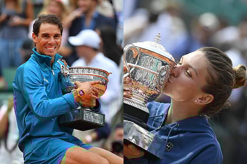 Nadal, Halep continue to top ATP rankings after French Open triumph
