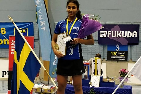 17-yr-old TN girl Ashwathi Pillai will be 1st Indian to play for Sweden in Youth Olympics