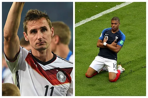 Klose predicts Mbappe will beat his all-time World Cup goals record