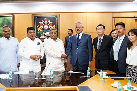 Siddaramaiah holds talks with CEO of Foxconn subsidiary in Bengaluru