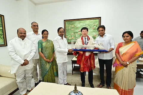 Foxconn signs deal with Telangana government