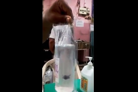 Fungus found in saline bottle in Hyderabad's state-run Niloufer hospital