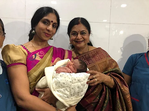 Kerala cancer survivor becomes mom after docs save ovary beneath skin