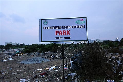 GHMC dumps garbage at notified park in Hyderabad, Pollution Control Board issues notice