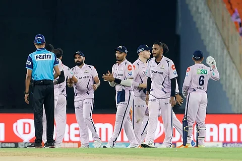 GT to Playoffs with 34-run win over SRH