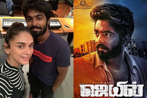 Aditi Rao Hydari sings her first Tamil song