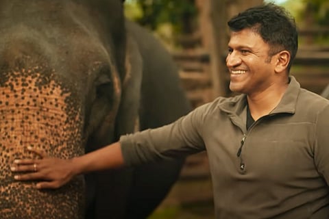 Puneeth Rajkumar in Gandhada Gudi