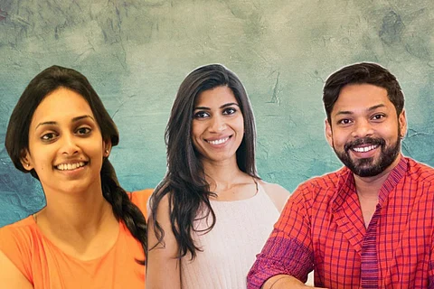 Designers Lakshmi Deepthi Pothineni, Mrunalini Rao and Ganesh Nallari