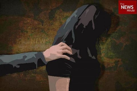 A representative image of sexual assault