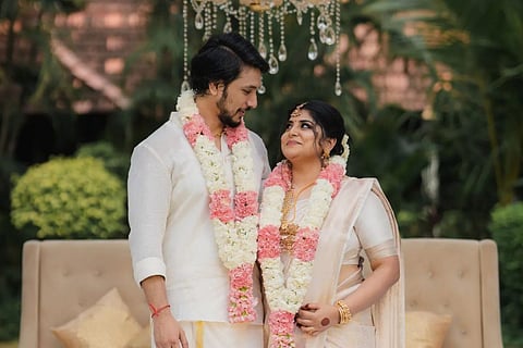 Gautham Karthik and Manjima Mohan's wedding in Chennai