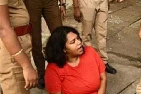 I've slammed religious persecution in Pak: Chennai Kolam protester Gayatri speaks up