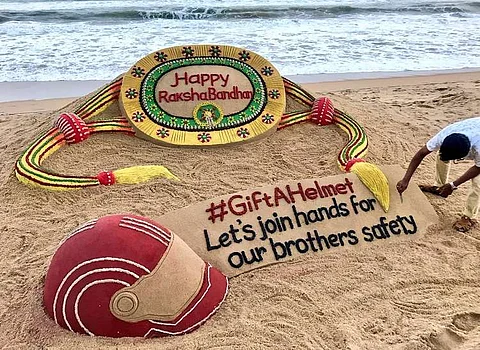  This Rakhi, helmet becomes a sign of love as ‘Sisters4Change’ wins social media