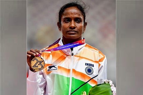 My father ate food kept for cattle so I can train: Gomathi Marimuthu’s emotional presser