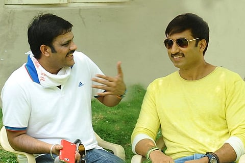 Director Sriwass and actor Gopichand