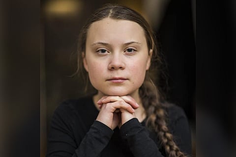 Swedish climate activist Greta Thunberg