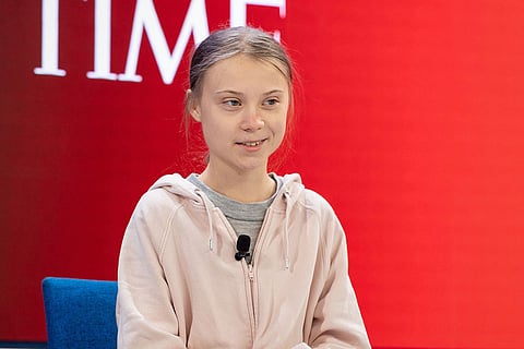International teen climate activist Greta Thunberg