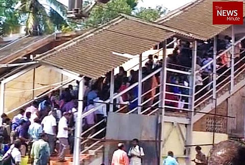 9 months after Hoodi Station was inaugurated, commuters still wait for foot overbridge
