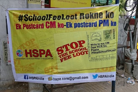 ‘Stop the school fee loot’: Telangana parents write 2000 postcards to CM against fee hike