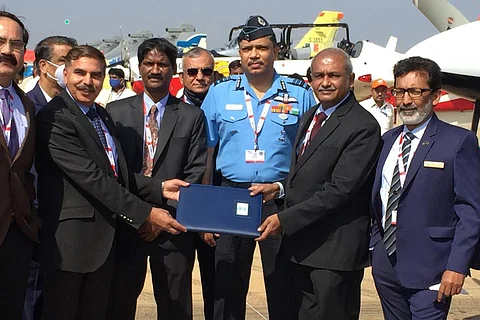 IAF and HAL dignitaries