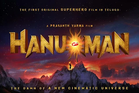 Director Prasanth unveiled the title poster of 'Hanu-Man' which is touted to be Tollywood's first superhero film.