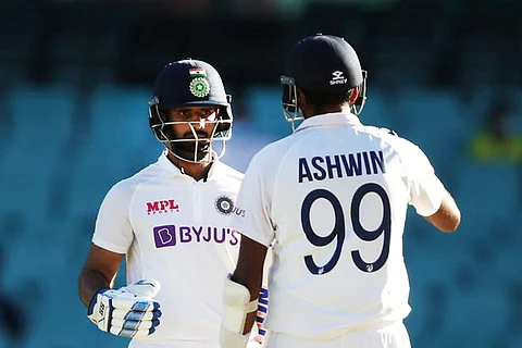 Ravichandran Ashwin and Hanuma Vihari