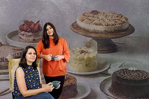 Shisham Hinduja and Thripti, founders of Happy Belly Bakes Bengaluru