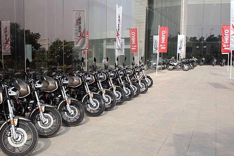 Hero MotoCorp showroom