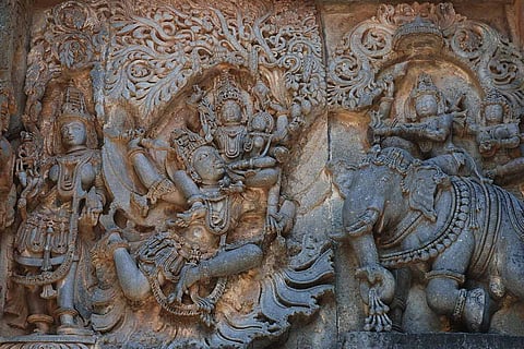 Hoysaleswara temple at Halebidu