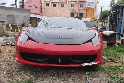 Ferrari stolen in Hyderabad