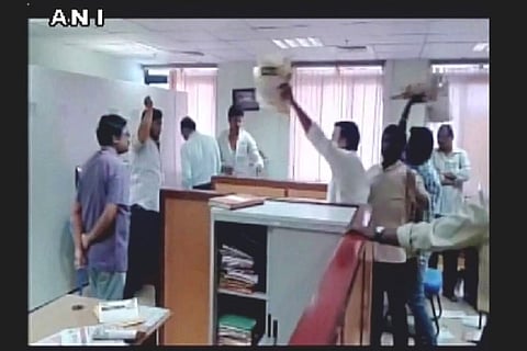 Dalit students vandalise Hyderabad censor board office after film on caste doesn't get clearance