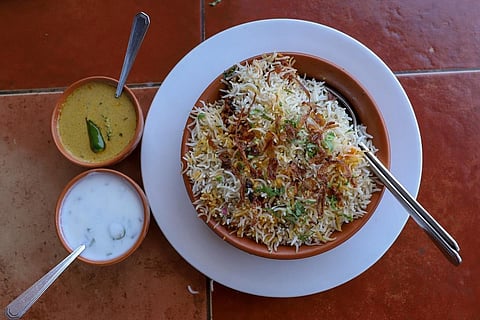 Hyderabad dum biryani