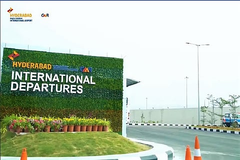 New terminal for international departures at Hyderabad Airport to open on Oct 23