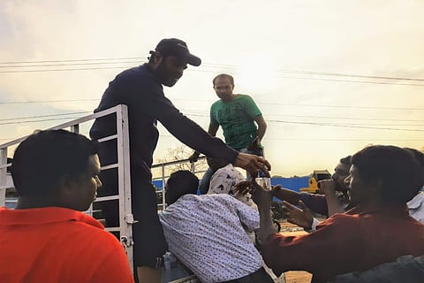 Floor survivors unaware of government camps and most of the relief work is being carried out by nonprofits and volunteers.