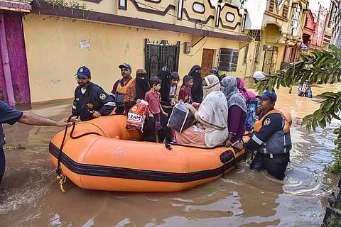 Hyderabad residents affected by floods being evacuated