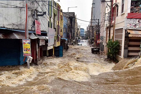 TRS slams Centre for lack of flood relief