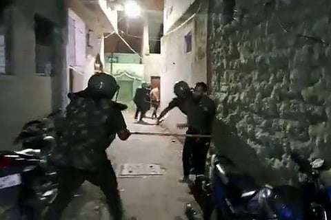 Hyderabad cops resort to lathi-charge, many detained for protests over Raja Singh