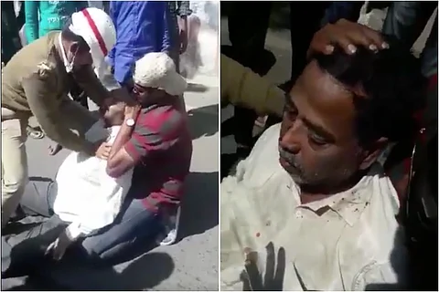 Hyderabad cops save biker who has heart attack on road, video goes viral