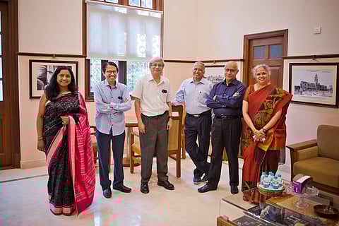 IISc team along with Mindtree founders