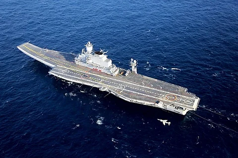 Fire onboard INS Vikramaditya, one naval officer killed in firefighting ops