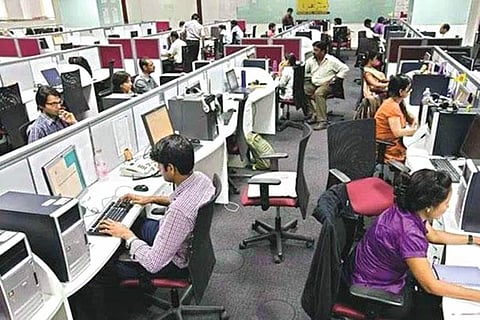 An office in India