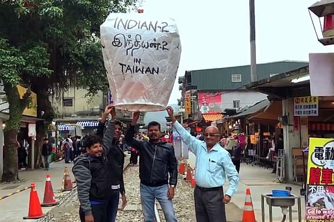 Director Shankar launches 'Indian 2' in Taiwan