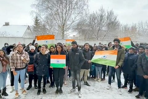 Indian Students in Sumy