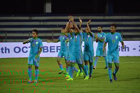 Indian football team achieves FIFA ranking of 96, its best in over two decades